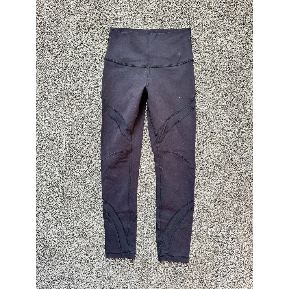 Lululemon Black High Rise Leggings Women’s Size 4